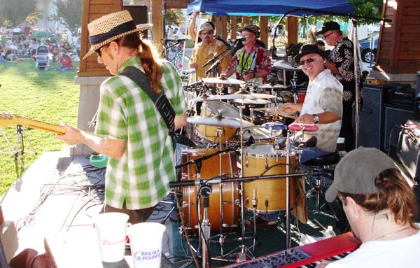 The Pulsators at the 4th of July celebration Windsor, CA 2007. 