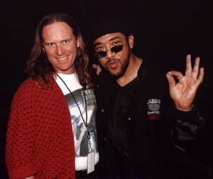 Ian and Leo Nocentelli at the Warfield, San Francisco, CA  Photo: NuNu